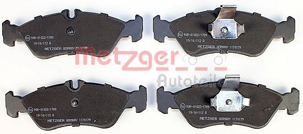 METZGER 1170179 GREENPARTS Bremsbelagsatz, Scheibenbremse